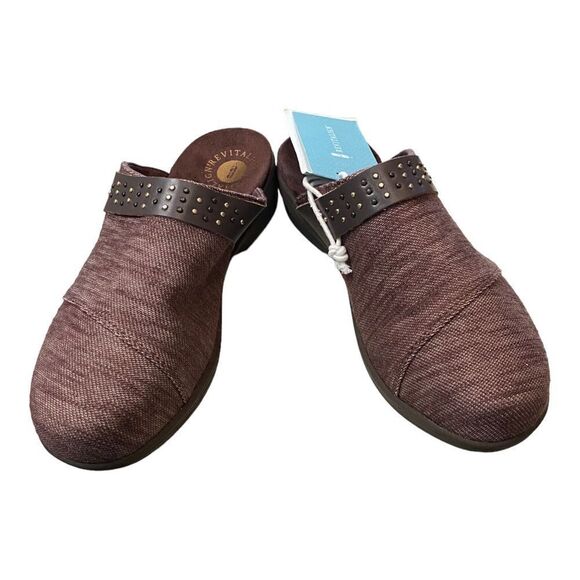 REVITALIGN Monterey Heathered Brown Women's Clogs NEW 6 - Picture 3 of 7